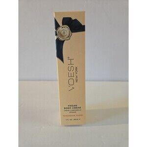 Voesh New York Vegan Body Creme Cream Tangerine Glow 3 fl oz SEALED New In Box